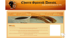 Desktop Screenshot of churrospanishdonuts.com.au