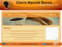Tablet Screenshot of churrospanishdonuts.com.au